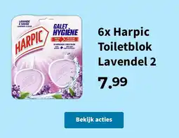 Plein.nl 6x harpic toiletblok lavendel 2 aanbieding