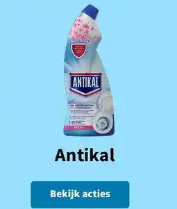 Plein.nl 2+1 gratis: Antikal WC Gel Fresh 750 ml aanbieding