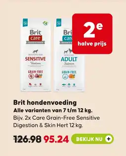 Pets Place Brit hondenvoeding aanbieding
