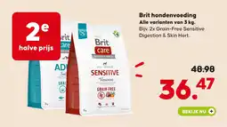 Pets Place Brit hondenvoeding aanbieding