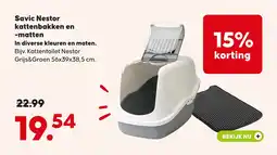 Pets Place Savic Nestor kattenbakken en matten aanbieding