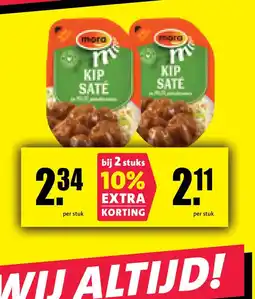 Nettorama Mora Kipsaté aanbieding