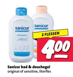 Nettorama Sanicur bad & douchegel aanbieding
