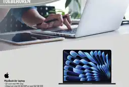 Makro MacBook Air laptop aanbieding