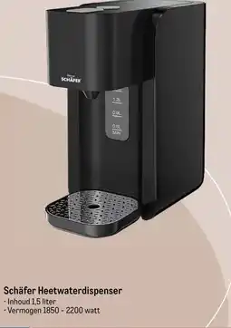 Makro Schäfer Heetwaterdispenser • aanbieding