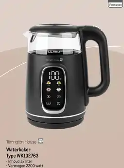 Makro Tarrington House Waterkoker Type WK132763 • aanbieding