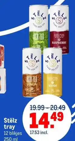 Makro Stëlz tray aanbieding