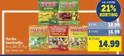 Makro Haribo kantinelijn aanbieding