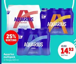 Makro Aquarius multipack aanbieding