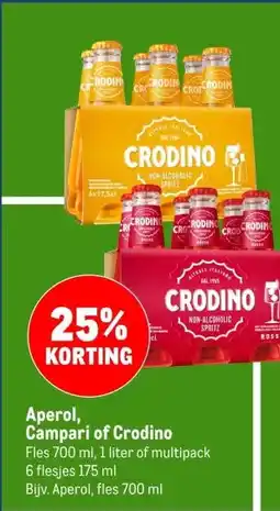 Makro Aperol, Campari of Crodino aanbieding