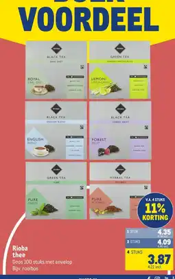 Makro Rioba thee aanbieding