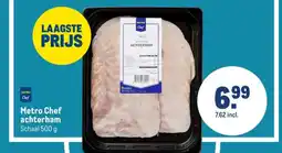 Makro Metro Chef achterham aanbieding