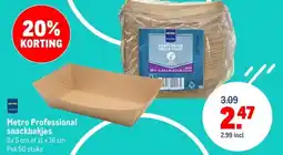Makro Metro Professional snackbakjes aanbieding