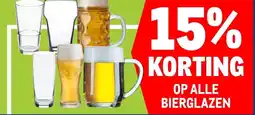 Makro OP ALLE BIERGLAZEN aanbieding