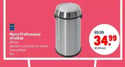 Makro Metro Professional afvalbak aanbieding