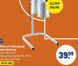 Makro Metro Professional warmtebrug aanbieding