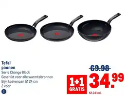 Makro Tefal pannen aanbieding
