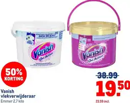 Makro Vanish vlekverwijderaar aanbieding