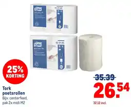 Makro Tork poetsrollen aanbieding
