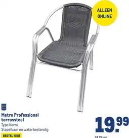 Makro Metro Professional terrasstoel aanbieding
