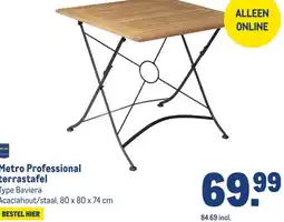 Makro Metro Professional terrastafel aanbieding