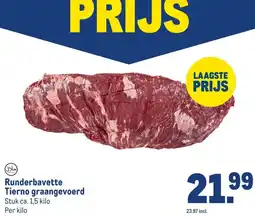 Makro Runderbavette Tierno graangevoerd aanbieding