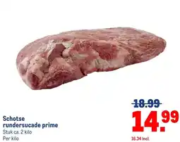Makro Schotse rundersucade prime aanbieding
