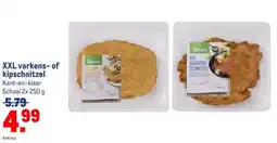 Makro XXL varkens-of kipschnitzel aanbieding