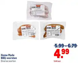 Makro Home Made BBQ-worsten aanbieding