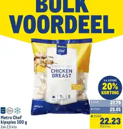 Makro Metro Chef kipspies 100 g aanbieding