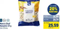 Makro Metro Chef kipspies 12 g aanbieding