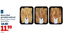 Makro Metro Chef gerookte makreel aanbieding