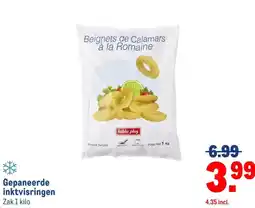 Makro Gepaneerde inktvisringen aanbieding