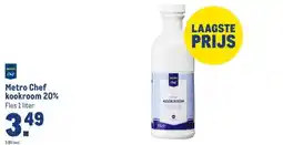 Makro Metro Chef kookroom 20% aanbieding