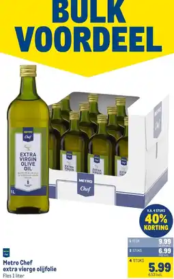 Makro Metro Chef extra vierge olijfolie aanbieding