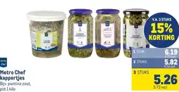 Makro Metro Chef kappertjes aanbieding