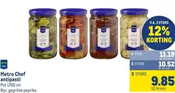 Makro Metro Chef antipasti aanbieding
