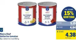 Makro Metro Chef datterino tomaten aanbieding