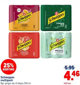 Makro Schweppes multipack aanbieding