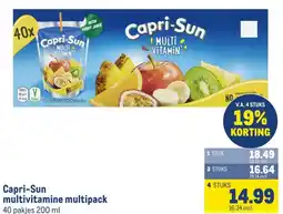 Makro Capri-Sun multivitamine multipack aanbieding