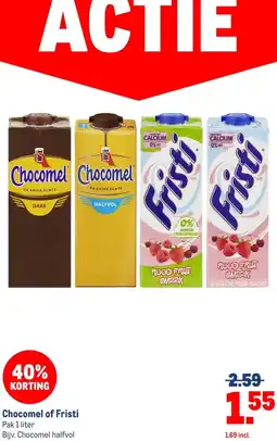 Makro Chocomel of Fristi aanbieding
