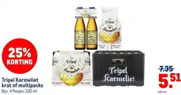 Makro Tripel Karmeliet krat of multipacks aanbieding