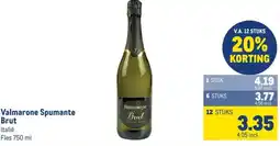 Makro Valmarone Spumante Brut aanbieding