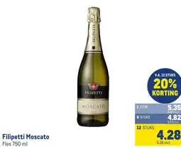 Makro Filipetti Moscato aanbieding