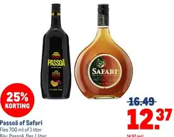 Makro Passoã of Safari aanbieding