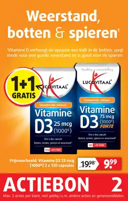 Lucovitaal Vitamine D3 aanbieding
