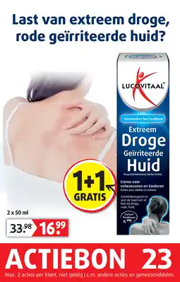 Lucovitaal LUCOVITAAL Extreem Droge Geïrriteerde Huid aanbieding