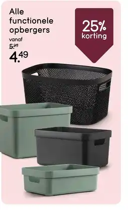 Leen Bakker Bekijk Alle functionele opbergers aanbieding