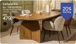 Leen Bakker Bekijk Eettafel Vik aanbieding