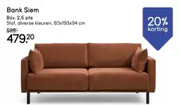 Leen Bakker Bekijk Bank Siem aanbieding